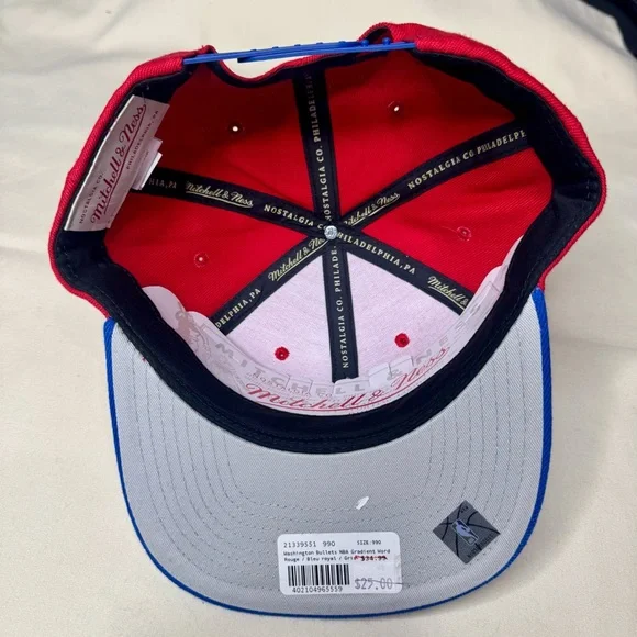 Washington Bullets Snapback Hat - Picture 3 of 4